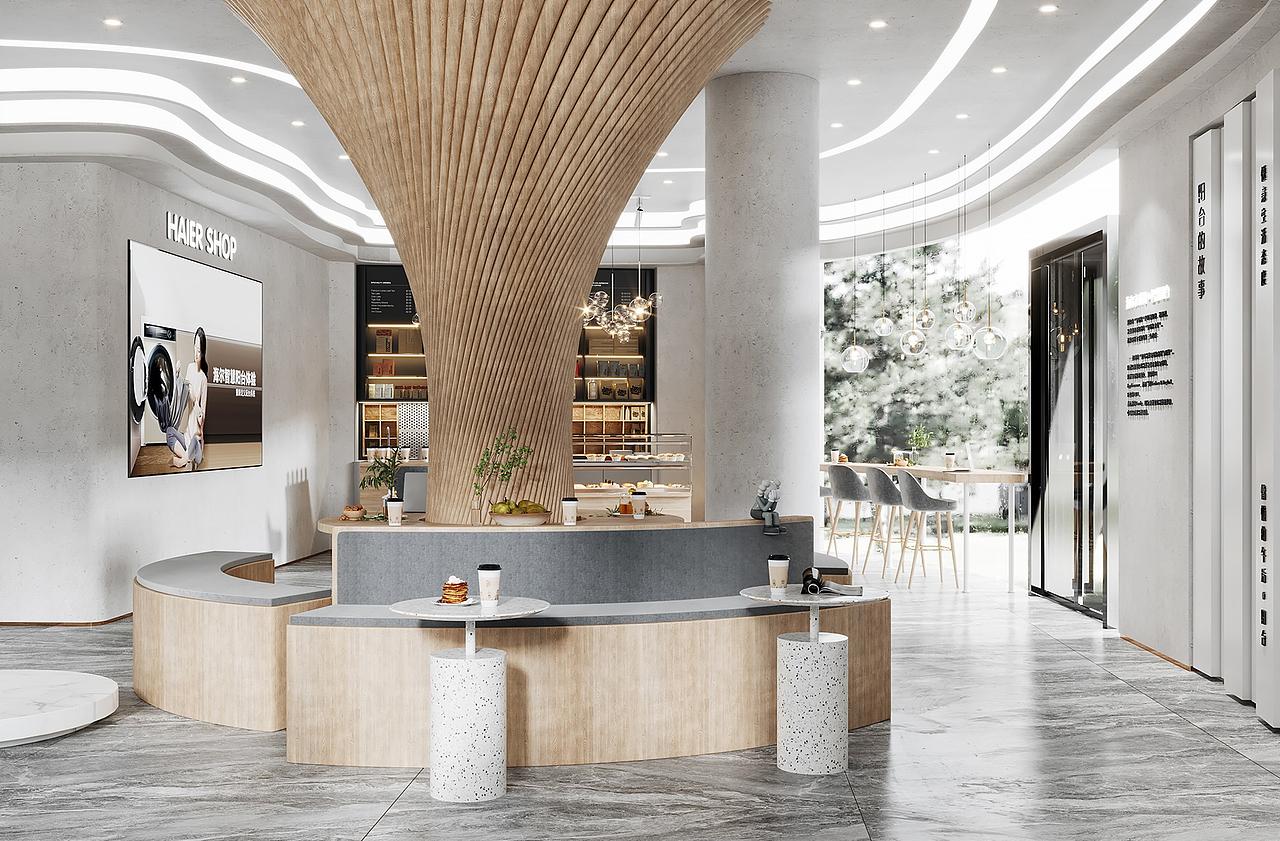 海尔三翼鸟智慧阳台001号店（图ZMjkwNDE4OTAw） - 商业空间设计 - 站酷设计师華麗時代品牌設計原创素材 - 站酷ZCOOL