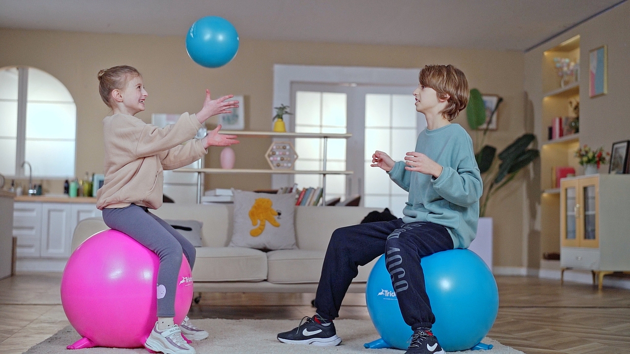 亚马逊视频拍摄 儿童玩具 儿童蹦蹦球