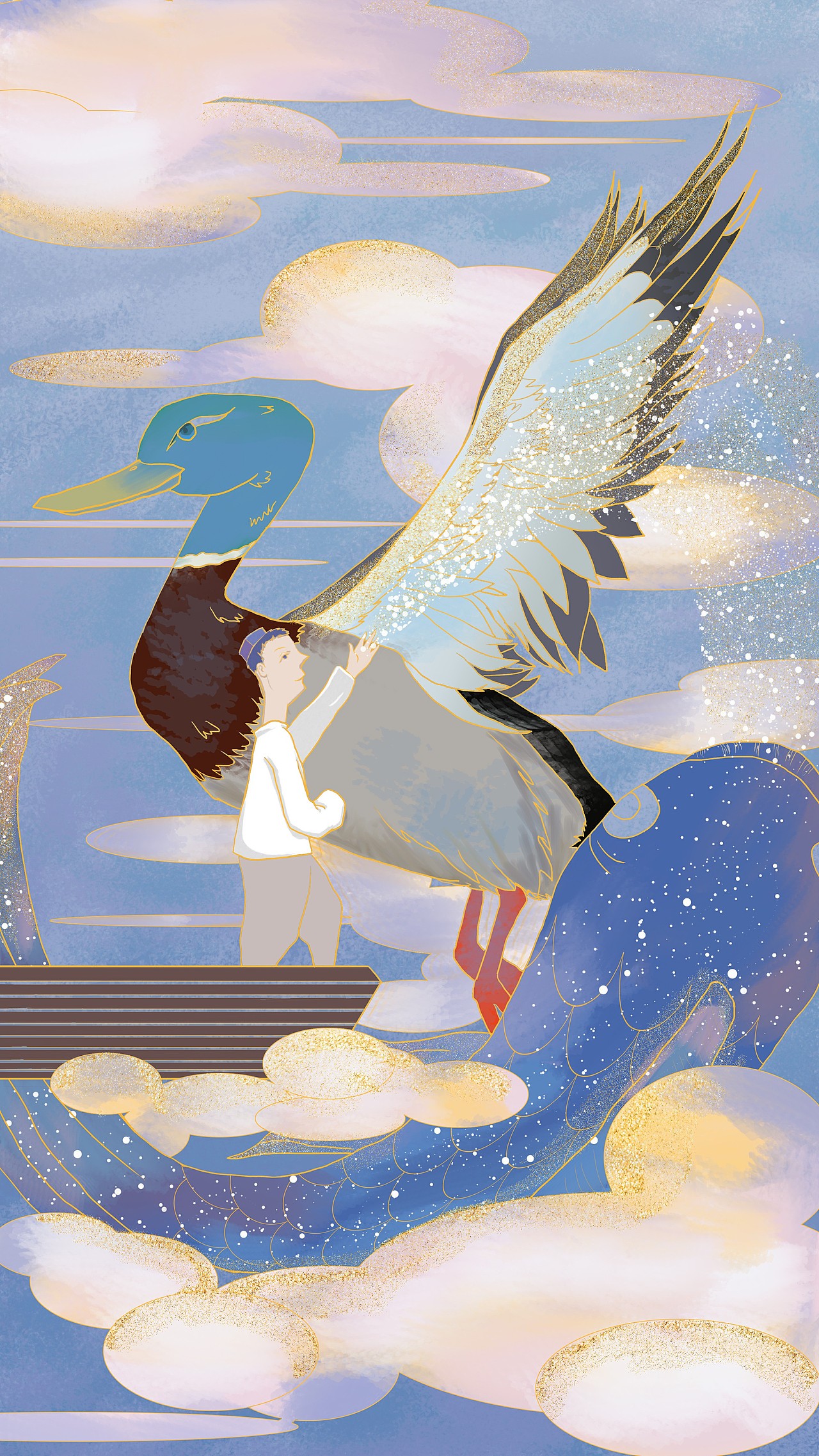 新疆蒲类海系列插画（图ZMTYxODM5NDgw） - 商业插画 - 站酷设计师蔡来来原创素材 - 站酷ZCOOL