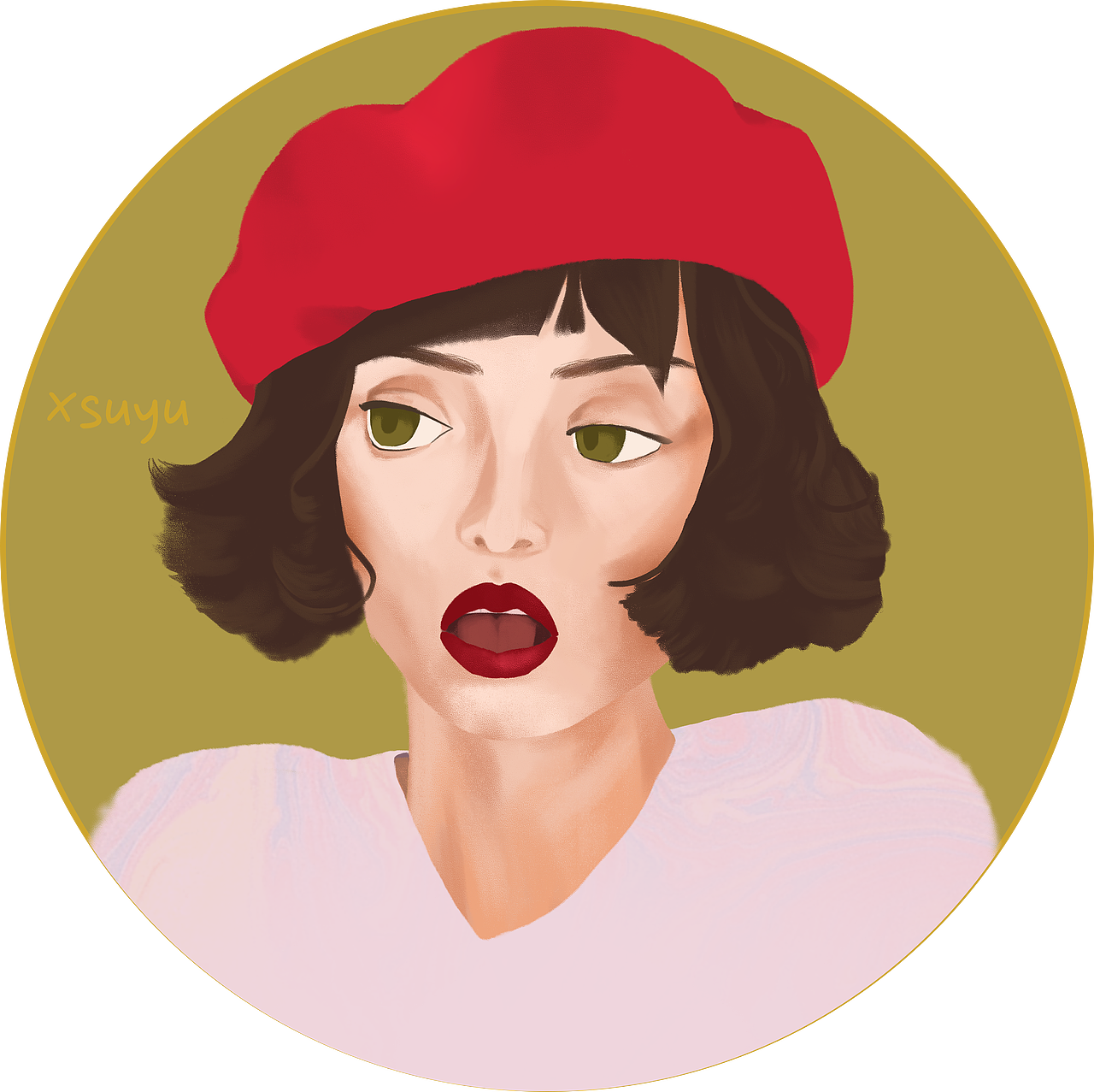 Xsuyu·复古风【头像】（图ZMTY0Nzg3ODEy） - 创作习作 - 站酷设计师Xsuyu原创素材 - 站酷ZCOOL