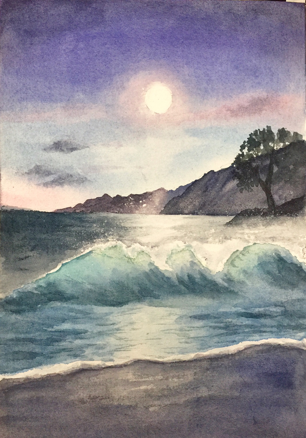 近期水彩风景画