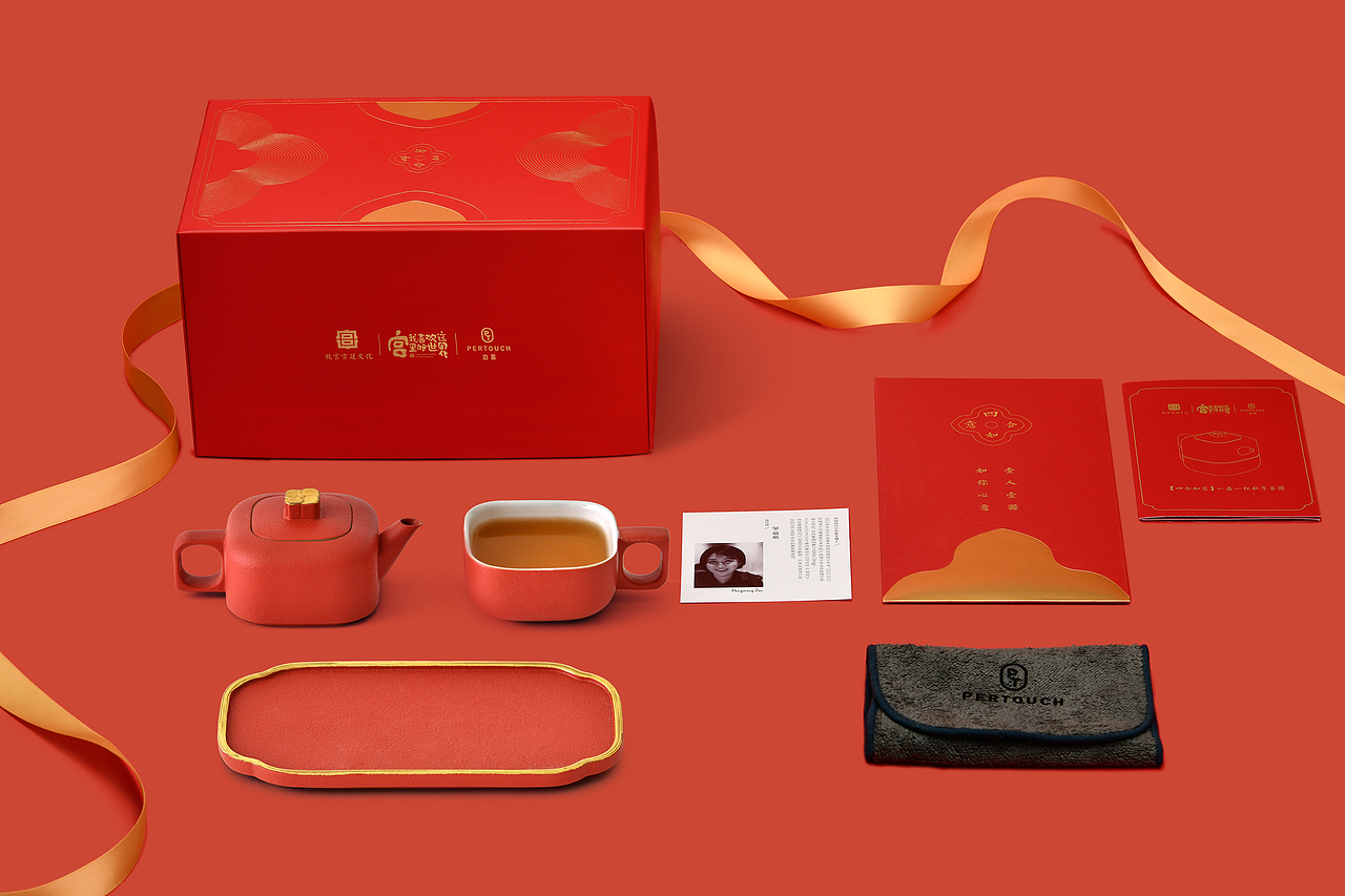 仙女喝茶新姿势:泊喜X故宫宫廷文化【四合如意】茶具(图ZMTYyMjU0NDM2) - 生活用品 - 站酷设计师SeaseeC原创素材 - 站酷ZCOOL