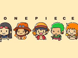 海贼王MBE风格图标设计