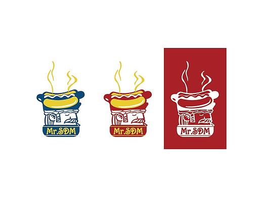 MR.SDM 史蒂姆先生餐饮品牌LOGO、VI设计