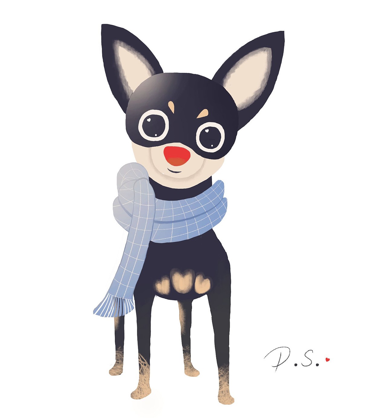 吉娃娃_插画梦想家董小姐-站酷zcool