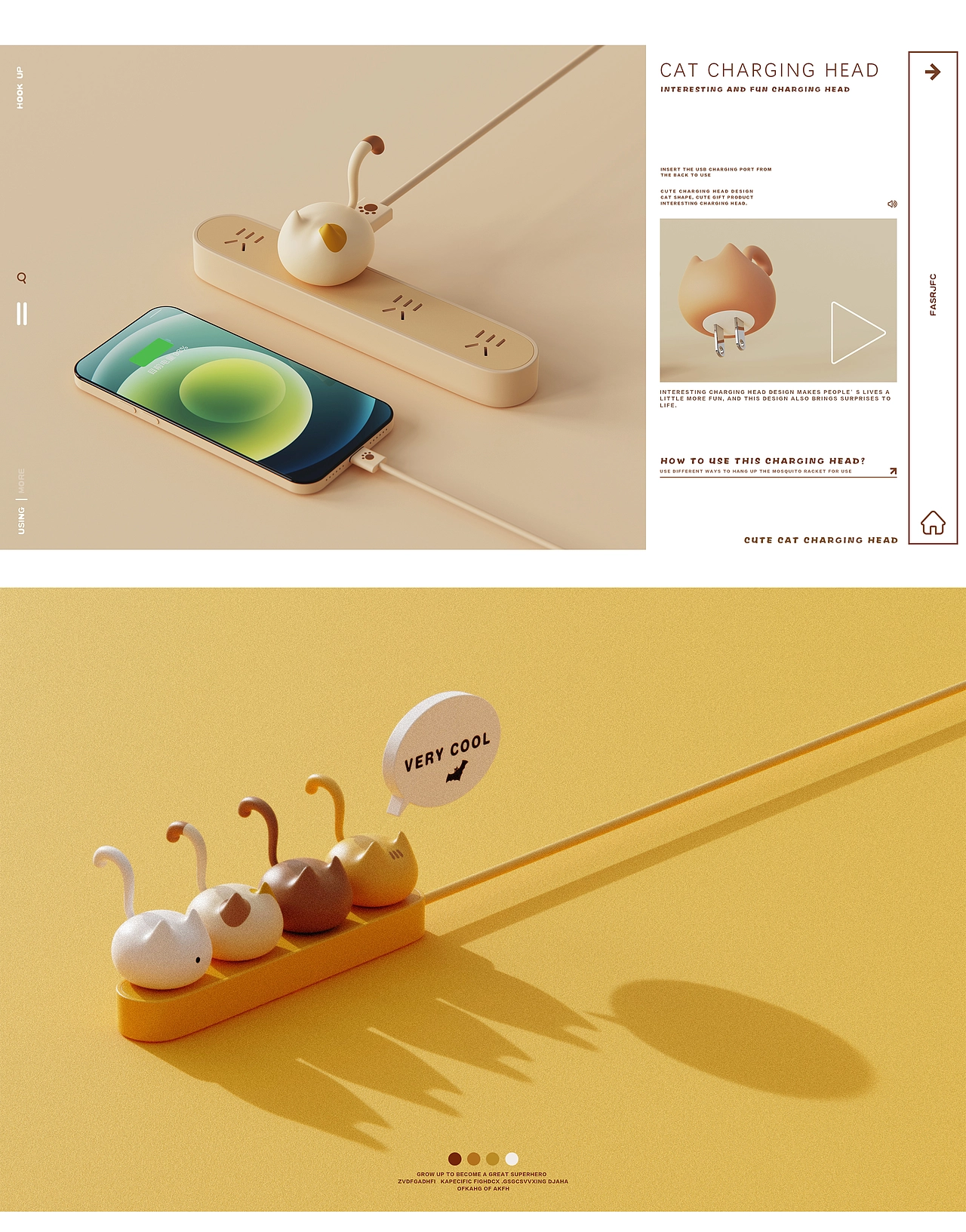 能量猫Energy cat—充电头