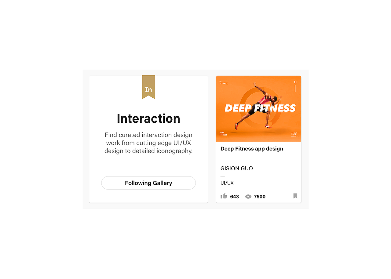 Deep Fitness App Design（图ZODk3MzI0MjA=） - APP界面 - 站酷设计师zanwei_guo原创素材 - 站酷ZCOOL