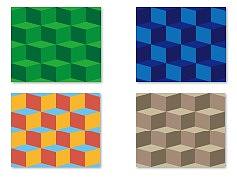 倾斜工具制作立体效果