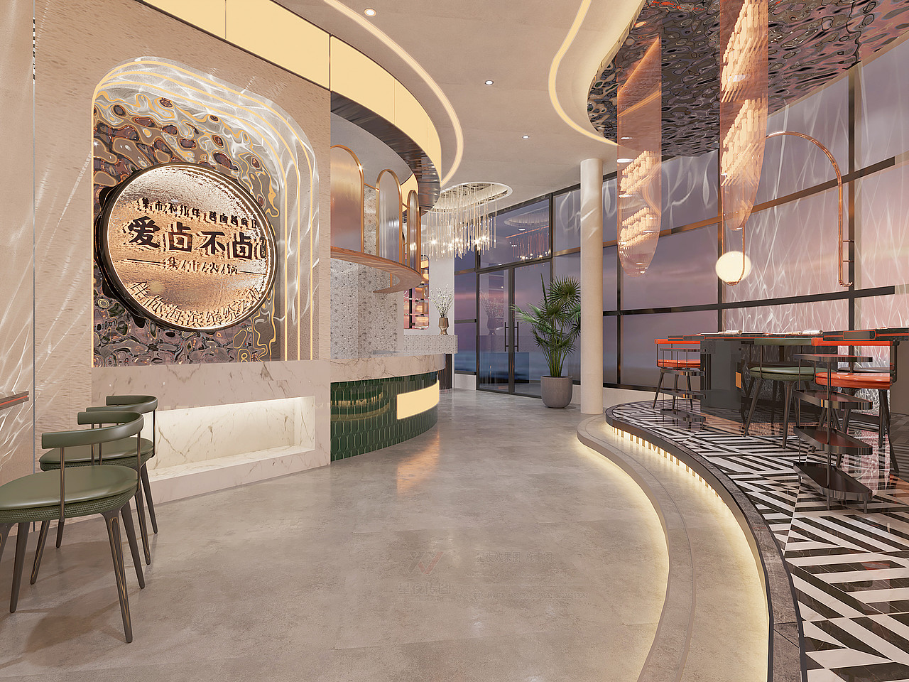 屋顶花园餐厅——氛围感拉满,一级棒