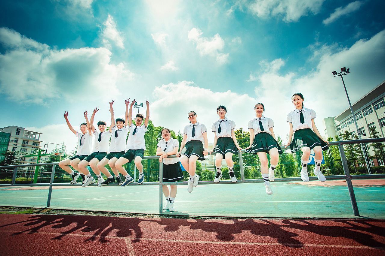 佛山大中小学校毕业照拍摄、毕业照航拍、幼儿园毕业照