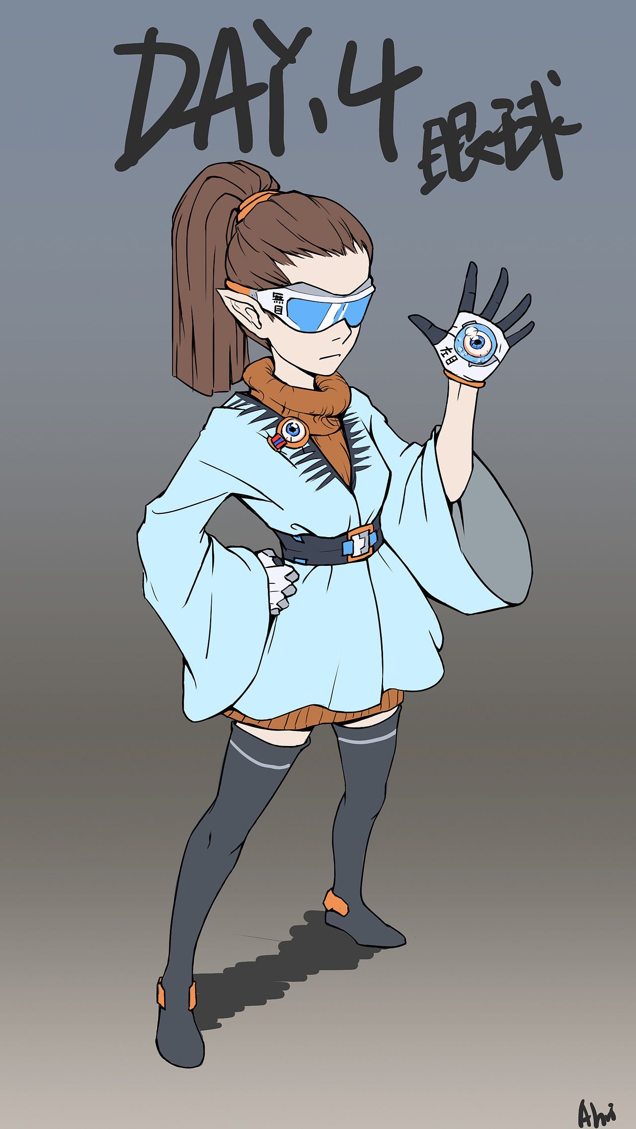 30DAYS奇妙女孩挑战（图ZMTc5MzU0Njc2） - 游戏原画 - 站酷设计师鱼好炫原创素材 - 站酷ZCOOL