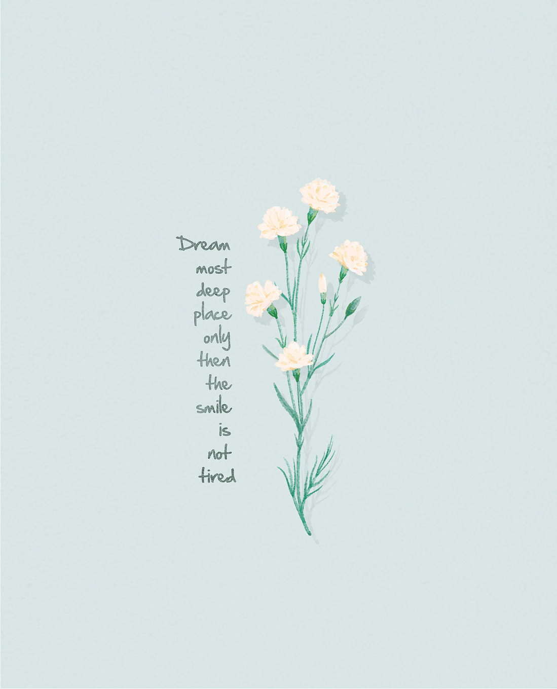 花间短歌 花卉插图