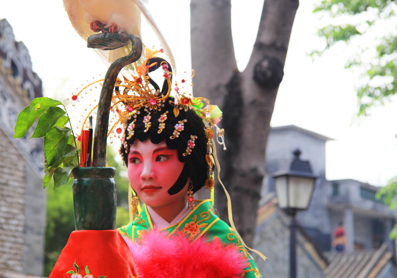 二零一八年三月三番禺沙湾飘色（图ZMTEyNDE3NTg4） - 人文/纪实摄影 - 站酷设计师Mancy白白滢原创素材 - 站酷ZCOOL