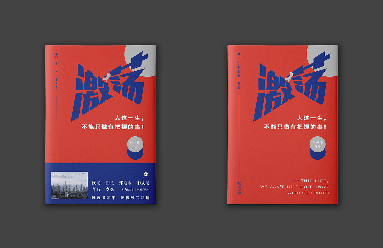 书籍装帧——《激荡》（图ZMTc4MDQxNDUy） - 书籍/画册 - 站酷设计师八月松子原创素材 - 站酷ZCOOL