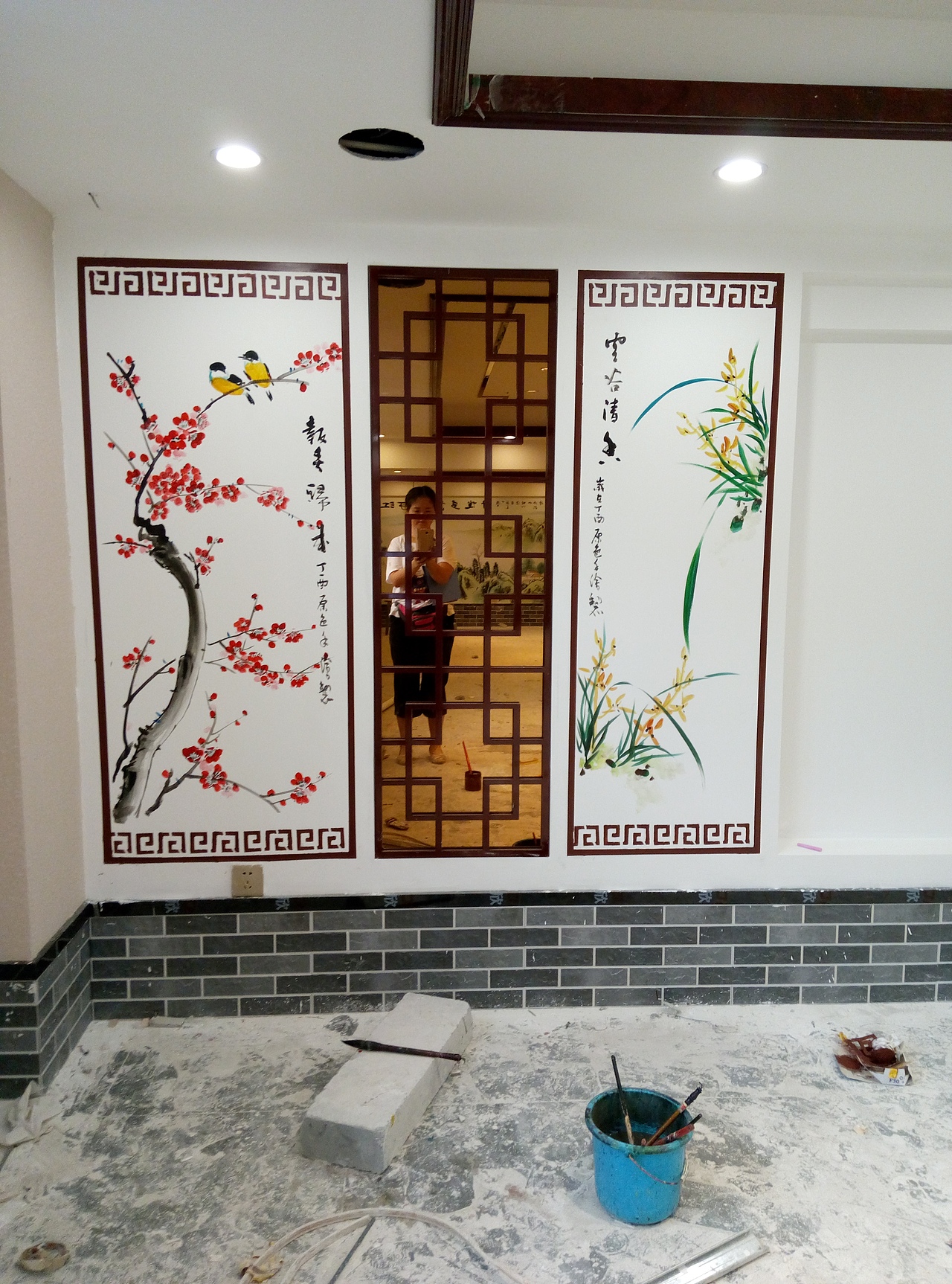 乡村食府手绘墙（图ZOTMzMjU3NjQ=） - 绘画 - 站酷设计师閤丽娟原创素材 - 站酷ZCOOL