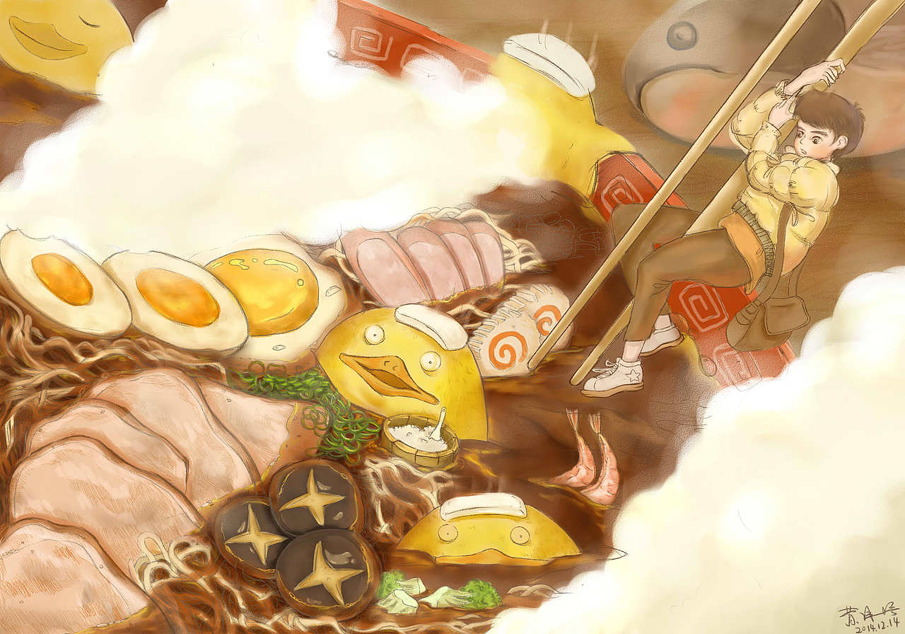 最近一年多以来的插画作品合集