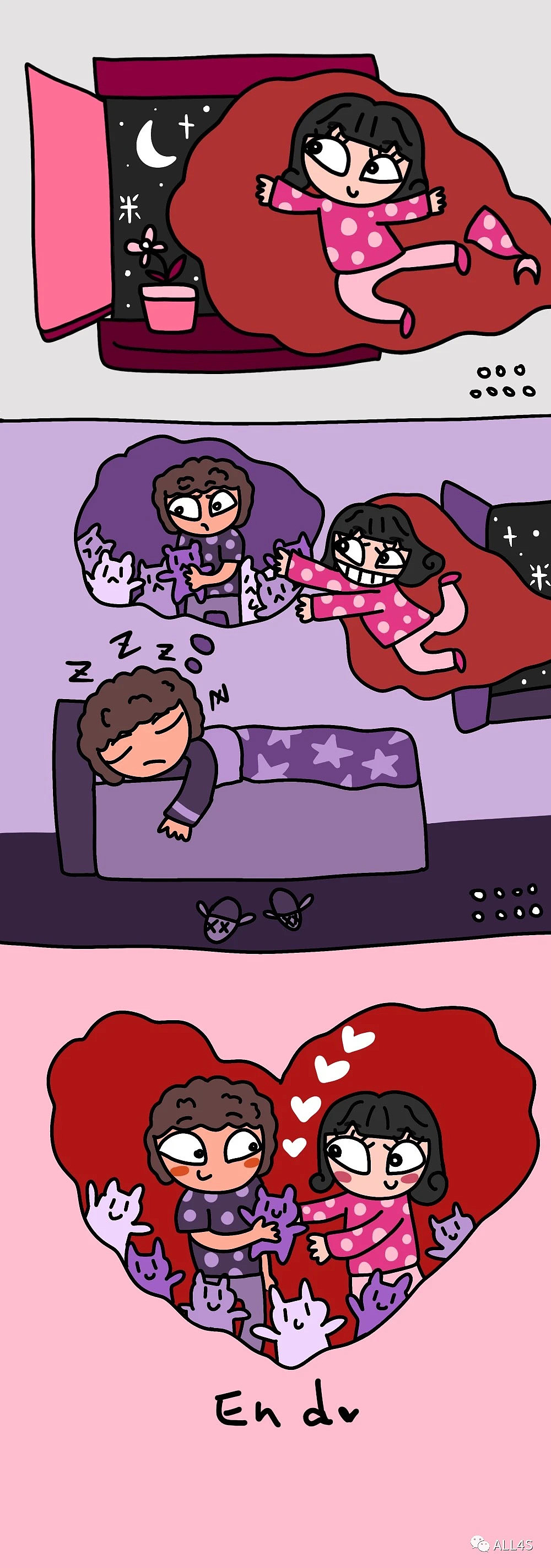 【思念】原创漫画（图ZMjI2MTA4NTAw） - 艺术插画 - 站酷设计师AKi_祺祺原创素材 - 站酷ZCOOL