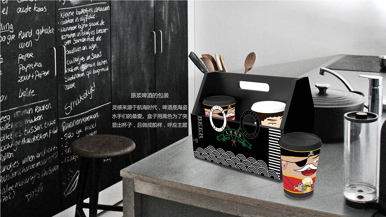 啤酒外带包装（航海时代）（图ZMjU0NDIyMjg=） - 包装 - 站酷设计师demon_yo原创素材 - 站酷ZCOOL