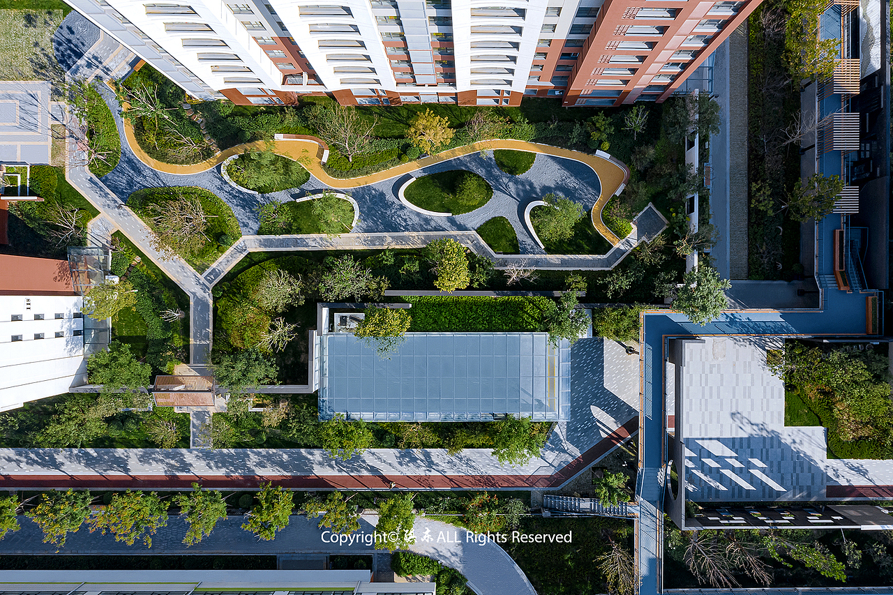 天津大区格调松间,曲园 景观实景