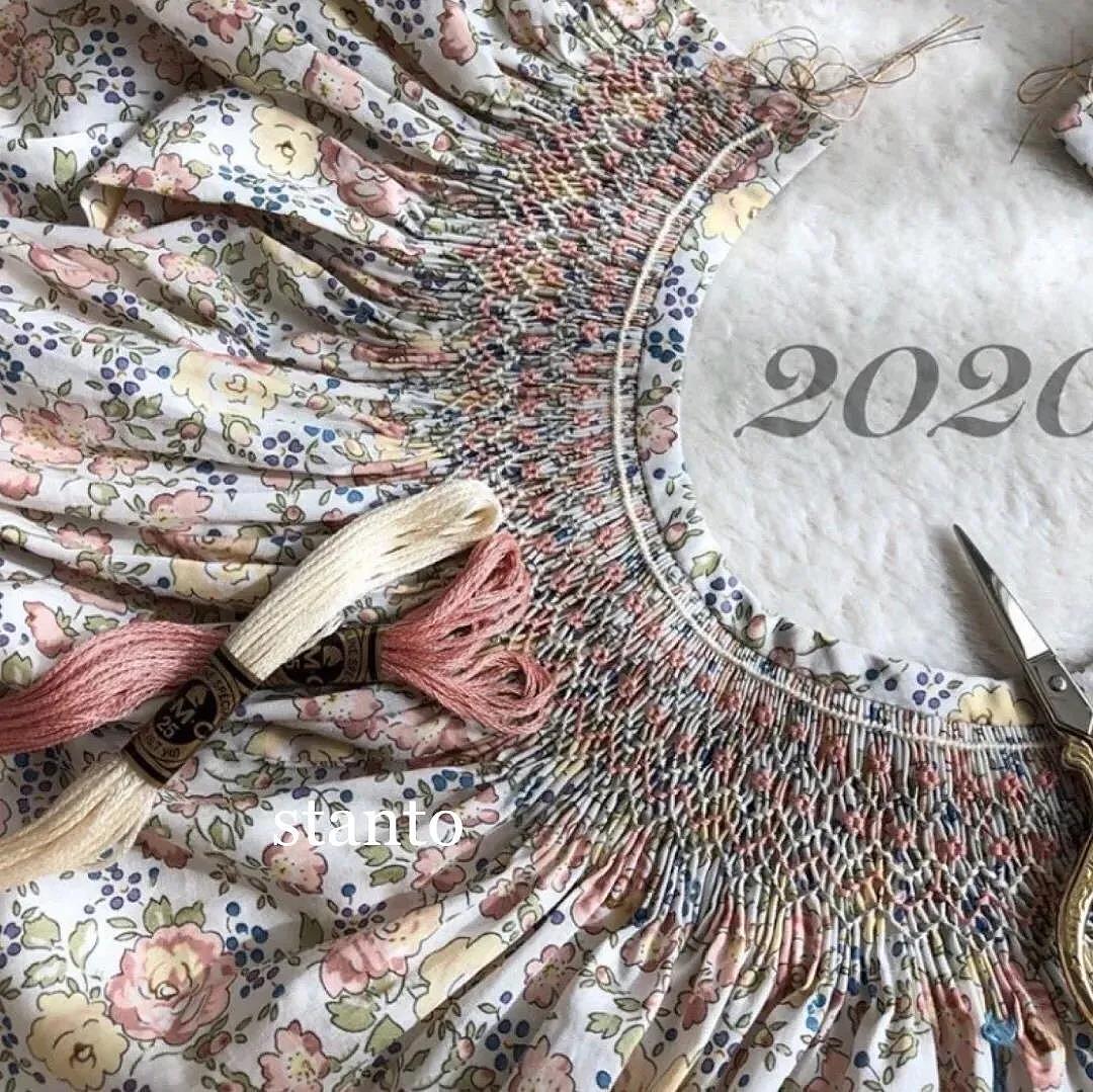 手工打揽——缩褶绣的起源