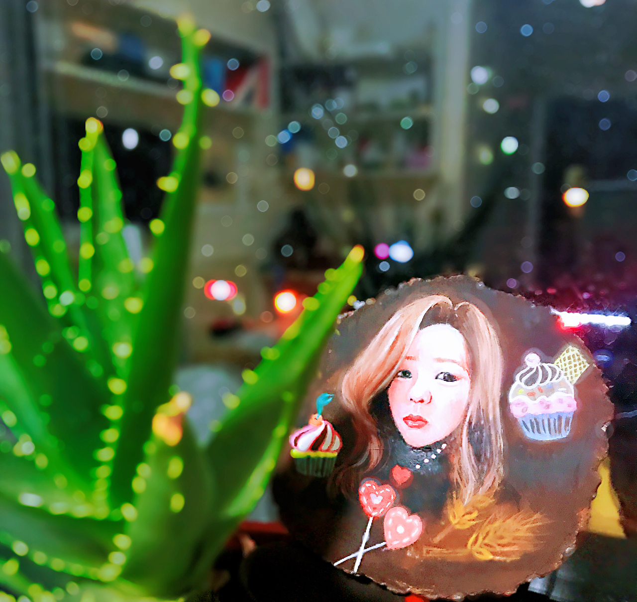 鱼鱼紫玉——来自年轮上的艺术色彩