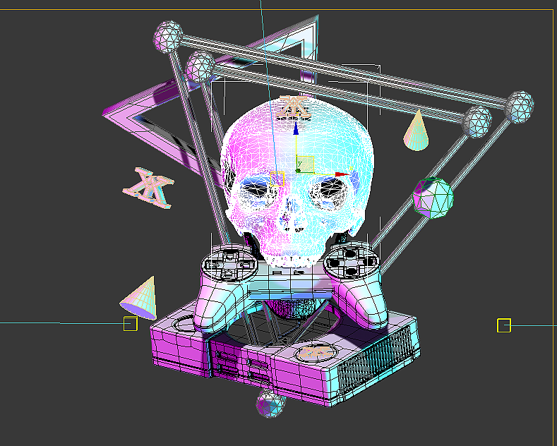 宇宙无敌大骷髅（图ZOTQxMDg0NA==） - 其他三维 - 站酷设计师wayer原创素材 - 站酷ZCOOL