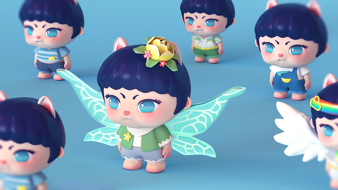 EDC学员作品集精选-IP形象潮玩设计（图ZMjc4MDY5OTcy） - IP形象 - 站酷设计师EthankDesign原创素材 - 站酷ZCOOL