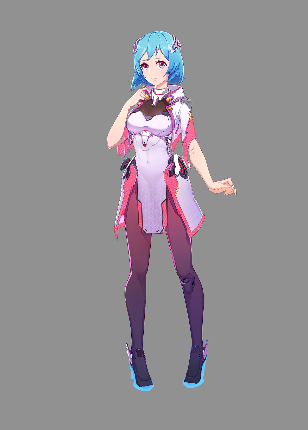 未来-女（图ZMjkzNTc1Mzky） - 游戏原画 - 站酷设计师爱画画的怪蜀黍原创素材 - 站酷ZCOOL