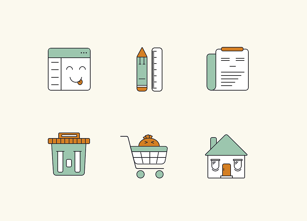 icon第六弹（图ZNzYxNzM5NDg=） - 图标 - 站酷设计师半斤小菜原创素材 - 站酷ZCOOL