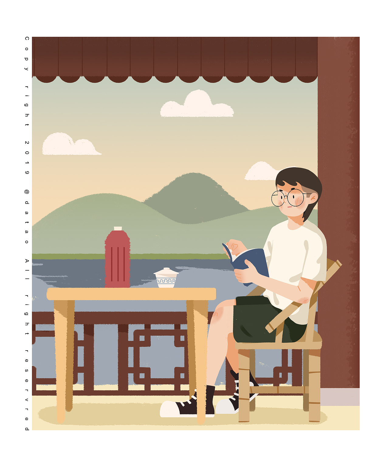 hey,2019插画总结(图ZMTg5NDM4MDEy) - 创作习作 - 站酷设计师大滔原创素材 - 站酷ZCOOL