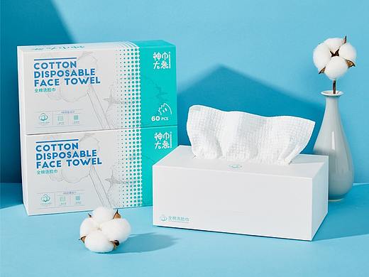 全棉洗脸巾详情