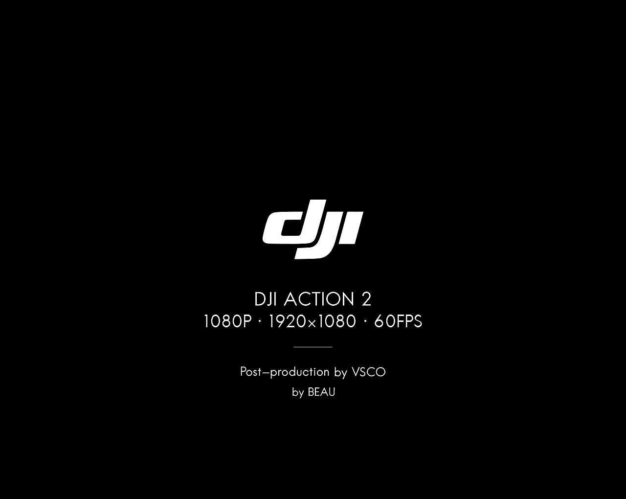 大疆ACTION 2 拍摄日常记录