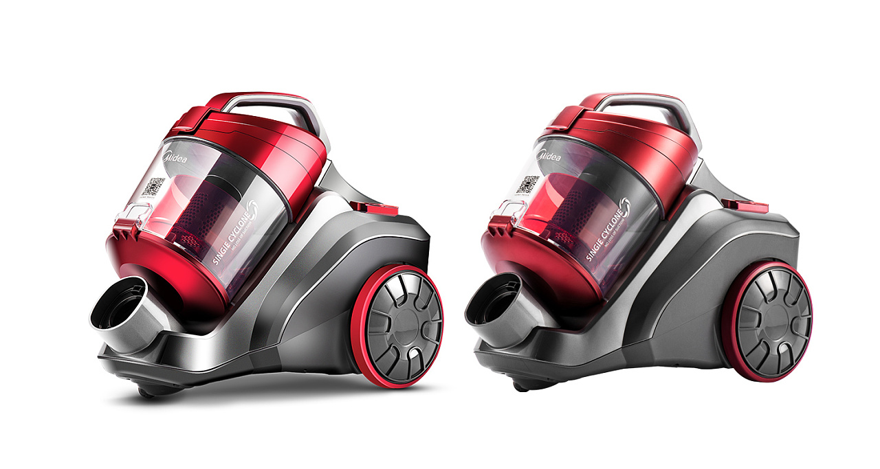 机器精修图 美的吸尘器 电器 c3-l148b 侧面