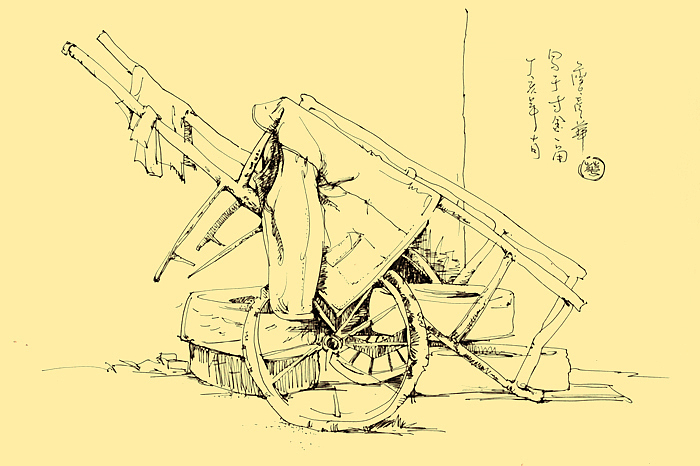 08年(大二)到湛江寸金-风景写生的作品