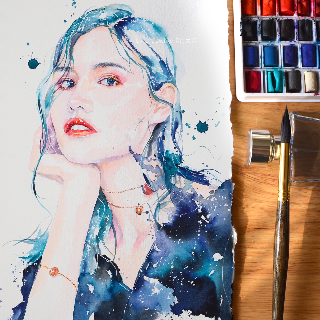 水彩手绘合集【超白大叔】（图ZMTQxMDc2OTgw） - 绘画 - 站酷设计师超白大叔原创素材 - 站酷ZCOOL