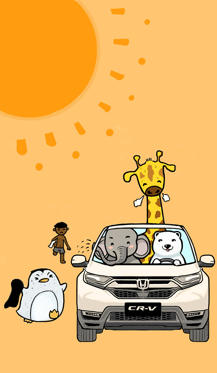 卡通车型手机壁纸系列