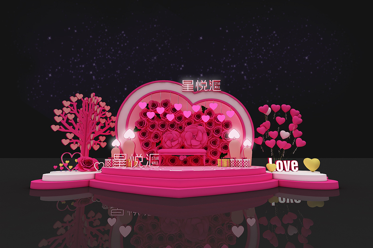 商场专柜美陈|商业美陈设计公司|北京美陈公司