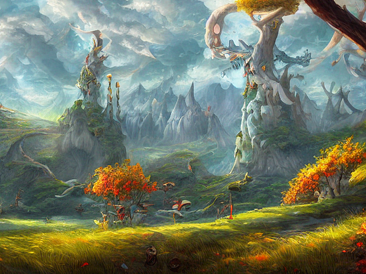 #AI创作实验室#仙境、仙风道骨、山水（个人主页-ZNjIyOTkxMjQ=） - AI作品 - 站酷设计师xuchaojie原创素材 - 站酷ZCOOL