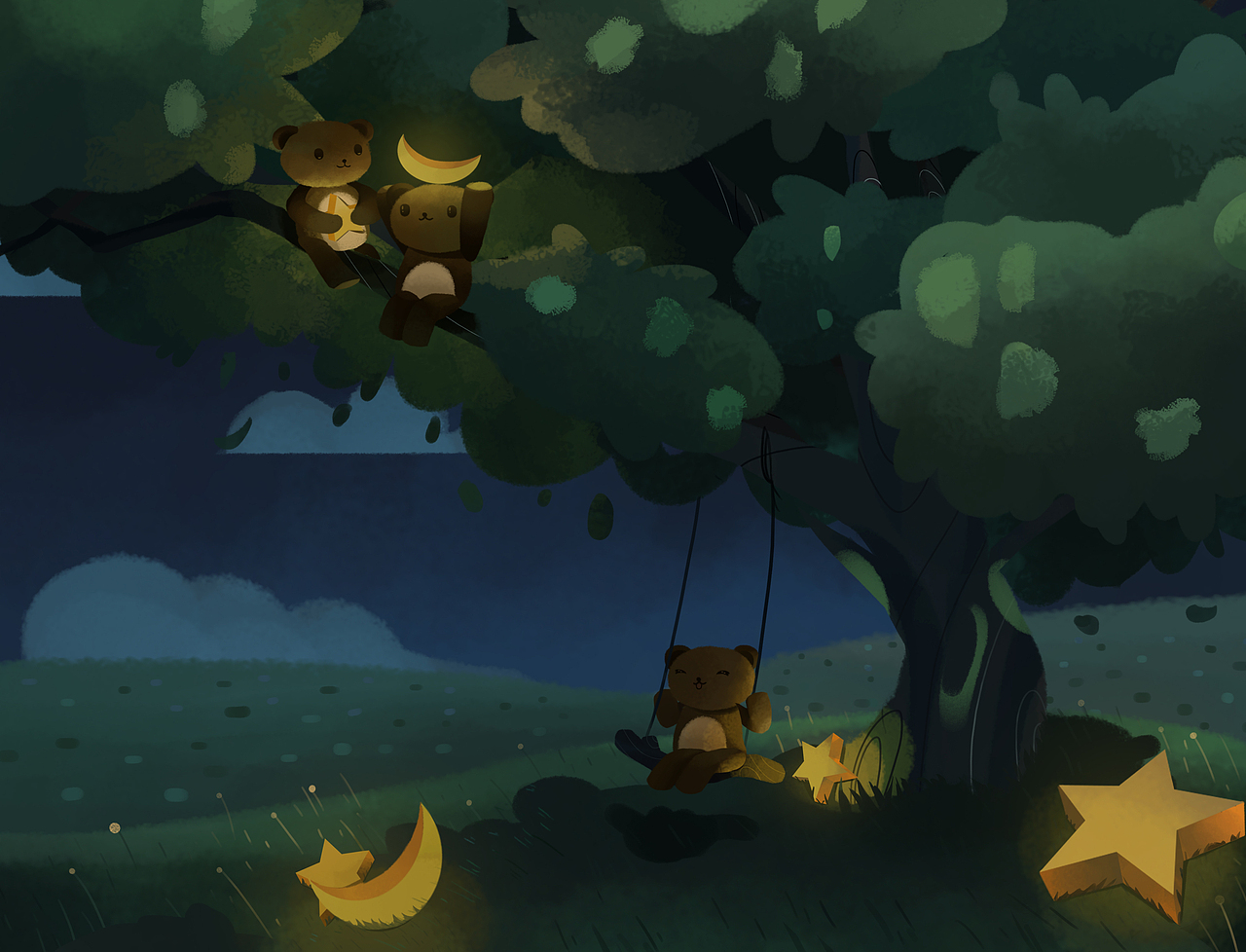 小小的世界（图ZMjcwODU3NTAw） - 儿童插画 - 站酷设计师海盐颗粒原创素材 - 站酷ZCOOL