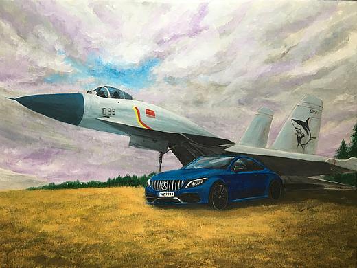 amg c63 coupe 丙烯 纯属爱好 不喜勿喷（个人主页-ZNDQ3NTM5OTI=） - 绘画 - 站酷设计师大年初壹原创素材 - 站酷ZCOOL