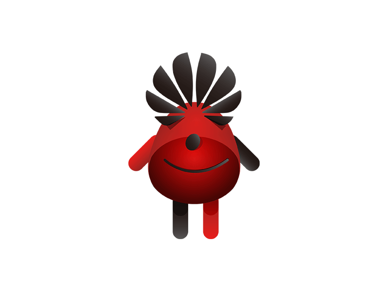 华为花粉吉祥物设计（图ZMjI0MzM4MDA=） - IP形象 - 站酷设计师linda108108原创素材 - 站酷ZCOOL