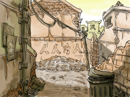 《遗城》人物场景设计+静态分镜（图ZOTQ0ODg3ODA=） - 设定/分镜 - 站酷设计师待业分镜师原创素材 - 站酷ZCOOL