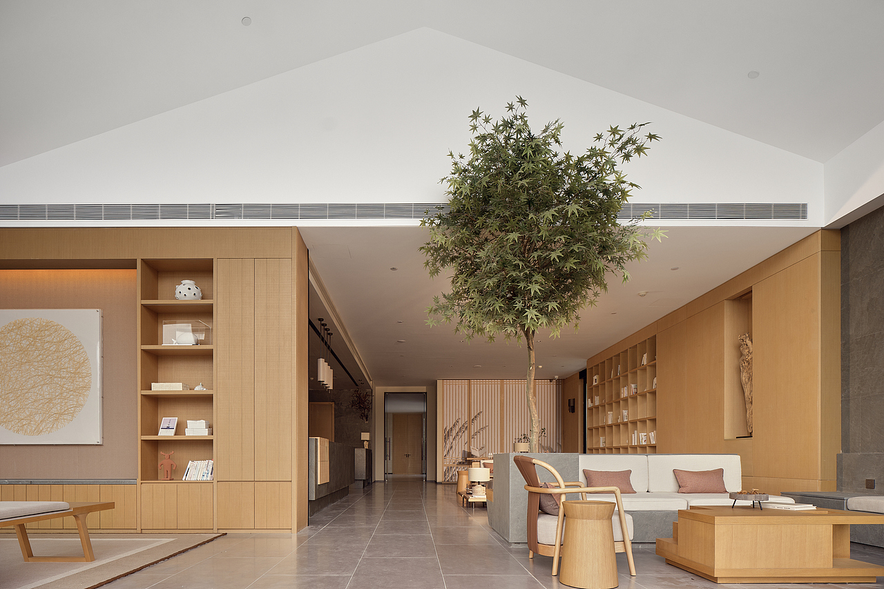 民宿接待大堂 / 广州大朴设计