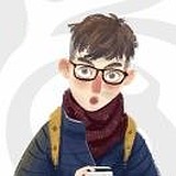 孙小良的水彩画的头像