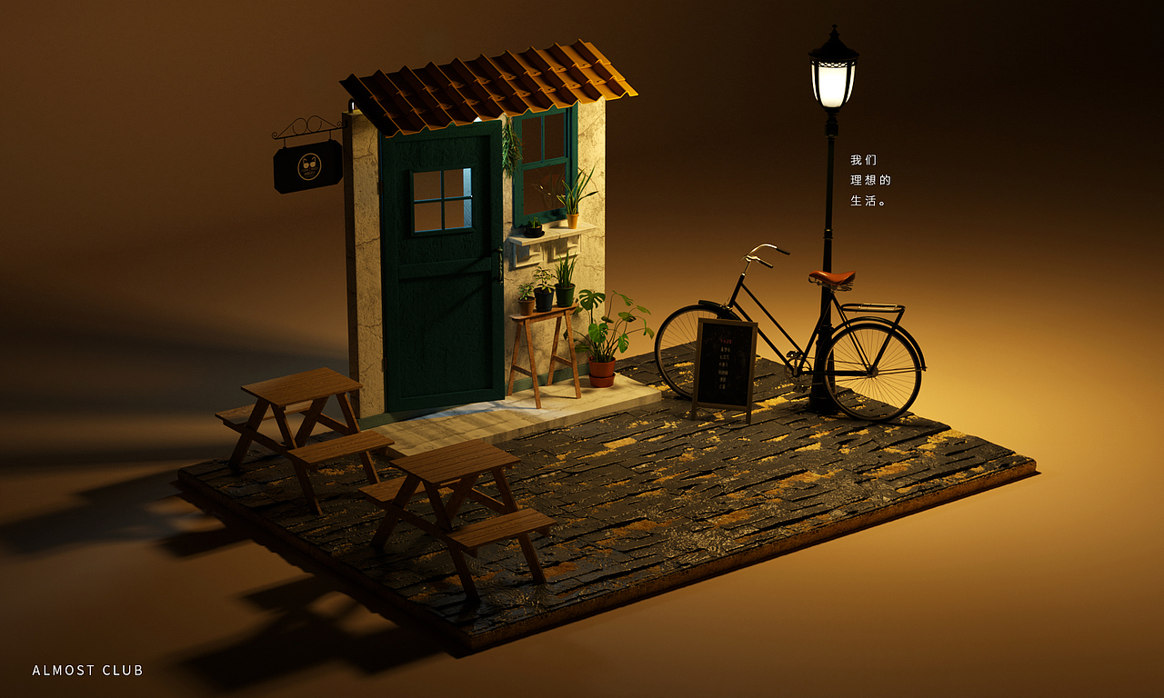 Octane Render（OC）学习随堂作业（图ZMjMzMjI3NjMy） - 其他三维 - 站酷设计师Jazz_张嘉杰原创素材 - 站酷ZCOOL