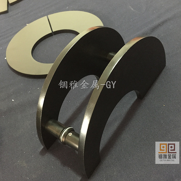 拉丝黄古铜铝艺纯黄铜板雕刻大门装饰拉手 屏风壁画