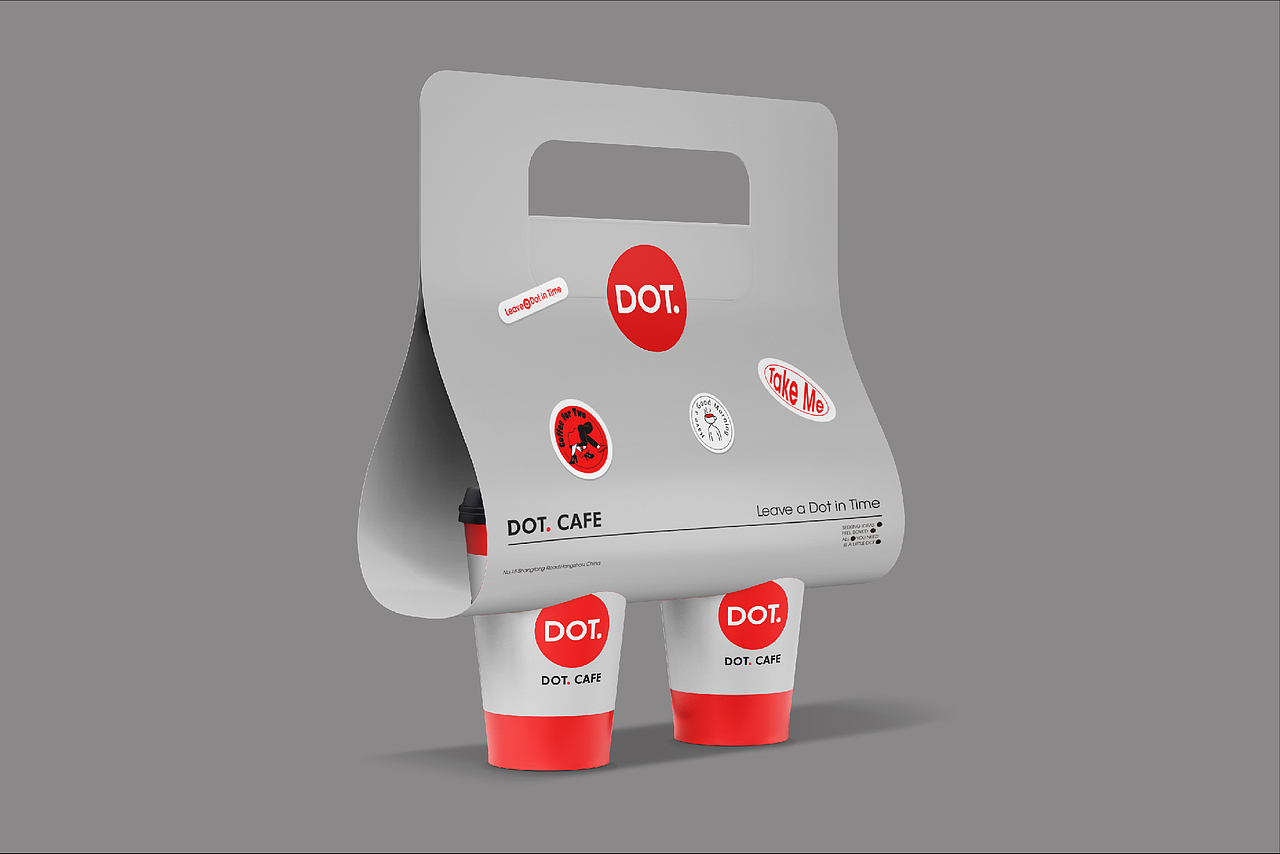 DOT.CAFE 咖啡品牌形象设计