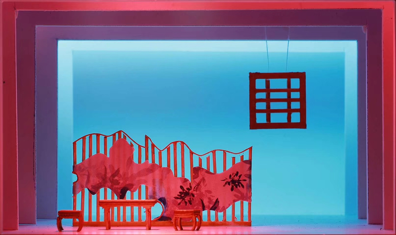 戏曲《孔雀东南飞》布光设计|空间|舞台美术|斧祥_原创作品-站酷zcool