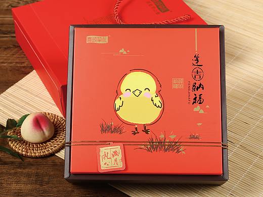 诞生喜饼 诞生礼 包装设计