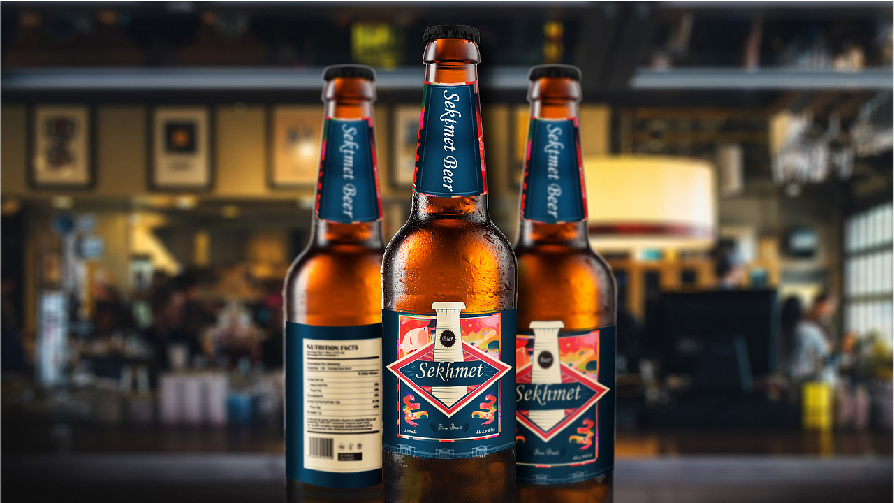 Sekhmet啤酒包装设计
